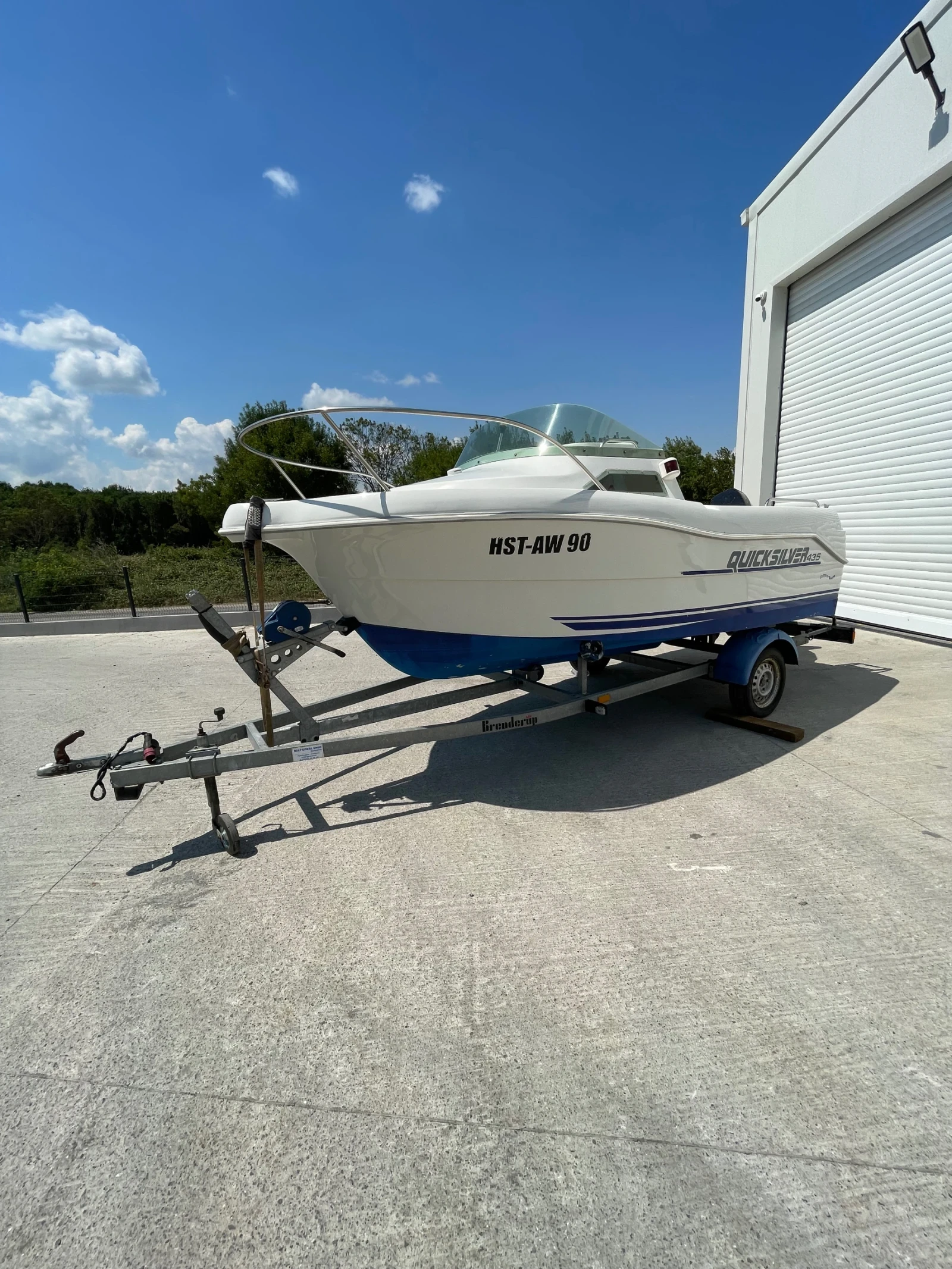 Лодка Quicksilver 435+ колесар, снимка 13 - Воден транспорт - 55686681