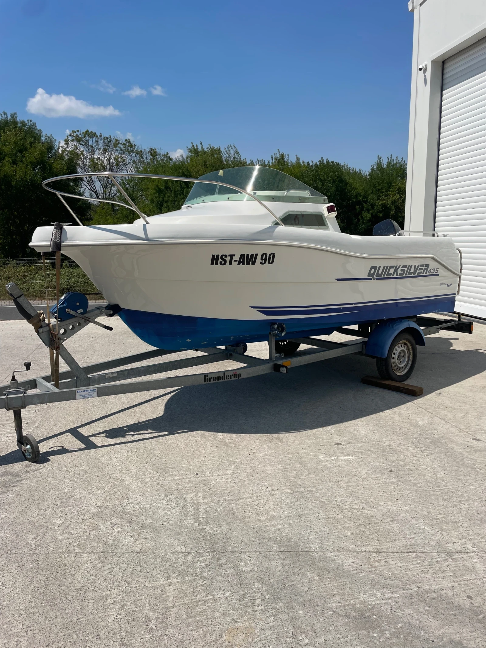 Лодка Quicksilver 435+ колесар, снимка 14 - Воден транспорт - 55686681