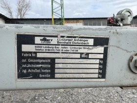 За автомобил Други Ремарке Дав Лимбург 4х 1.9 2000 кг, снимка 3 - Ремаркета - 53128965