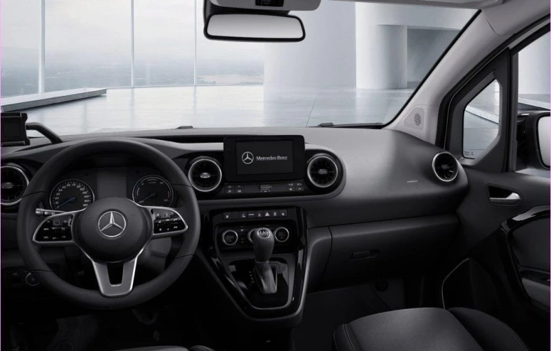 Mercedes-Benz T-класа EQT 200/CAMERA/MBUX NAVI/KEYLESS/BLIND SPOT/, снимка 7 - Автомобили и джипове - 52885590