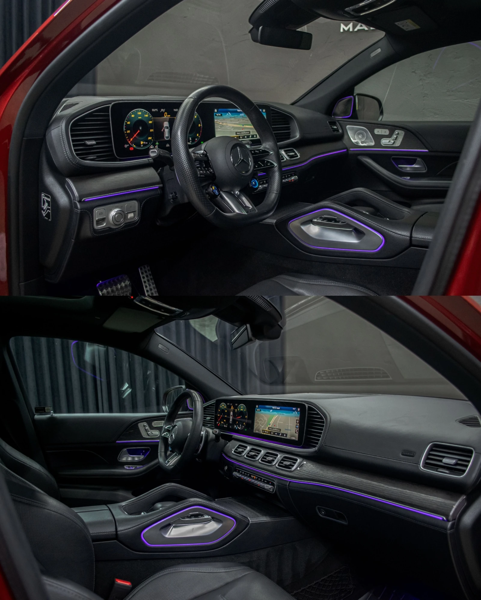 Mercedes-Benz GLE 400 d/Coupe/AMG 63/Multibeam/Burmester/СервизнаИстория, снимка 6 - Автомобили и джипове - 55532968
