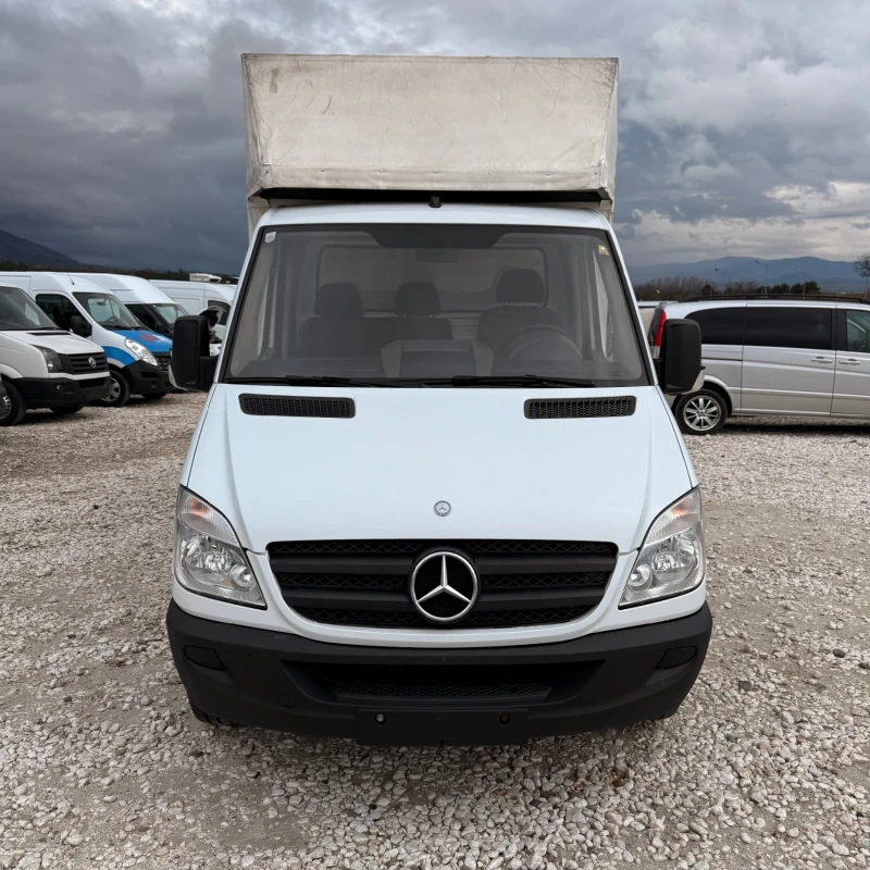 Mercedes-Benz Sprinter 313 128хл.км-Климатроник-Брезент-Нов Внос, снимка 3 - Бусове и автобуси - 52572776