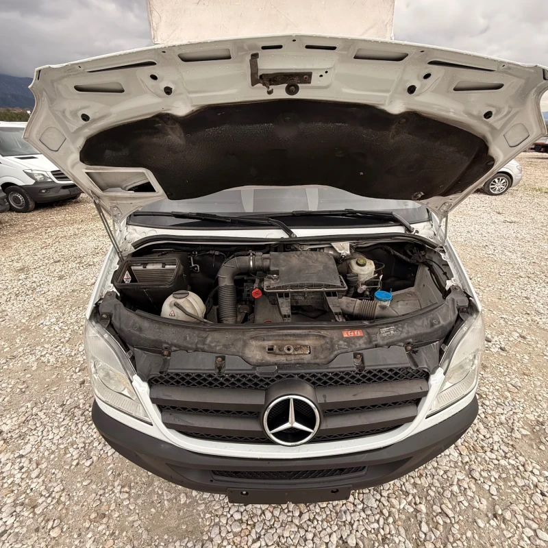 Mercedes-Benz Sprinter 313 128хл.км-Климатроник-Брезент-Нов Внос, снимка 15 - Бусове и автобуси - 52572776