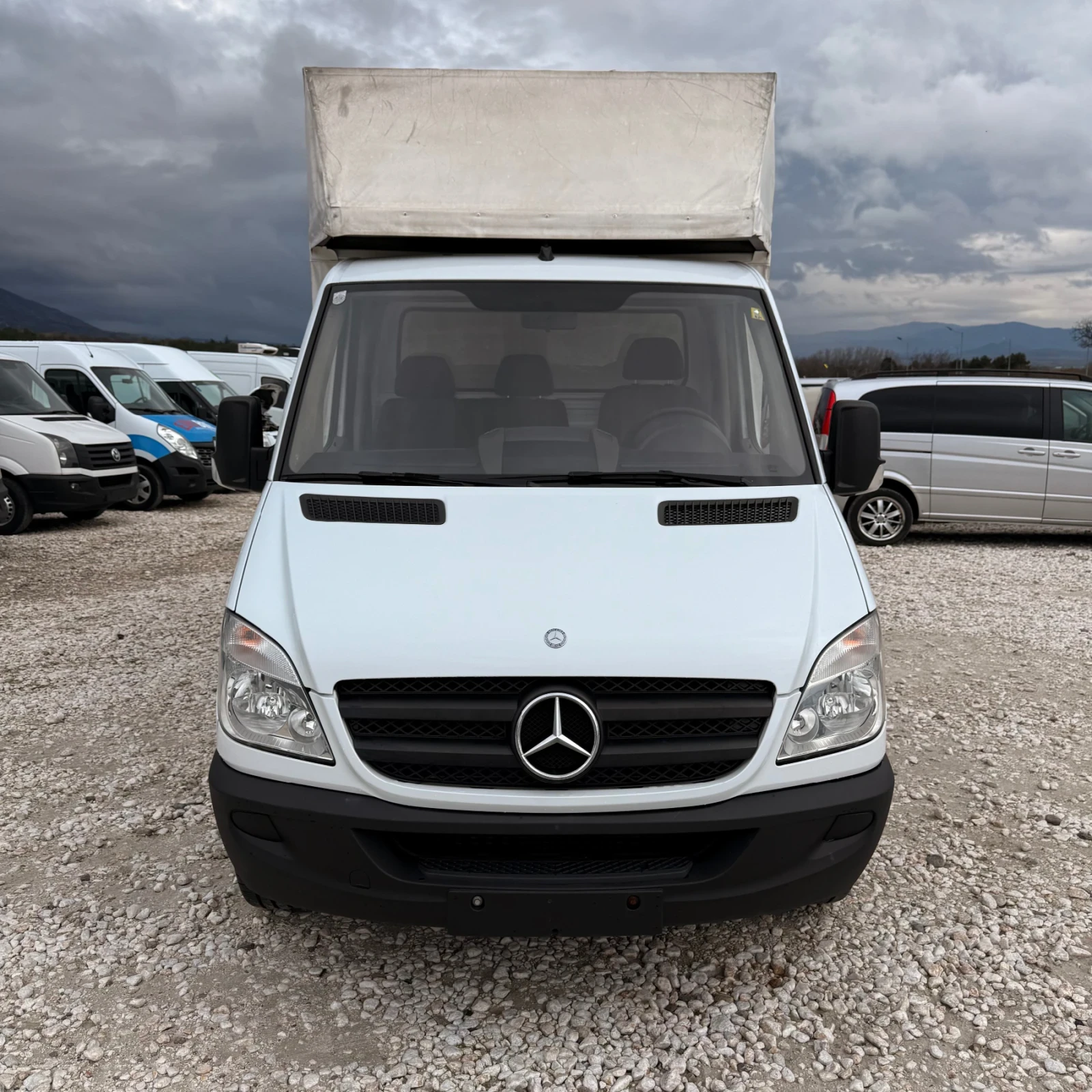 Mercedes-Benz Sprinter 313 128хл.км-Климатроник-Брезент-Нов Внос - изображение 3