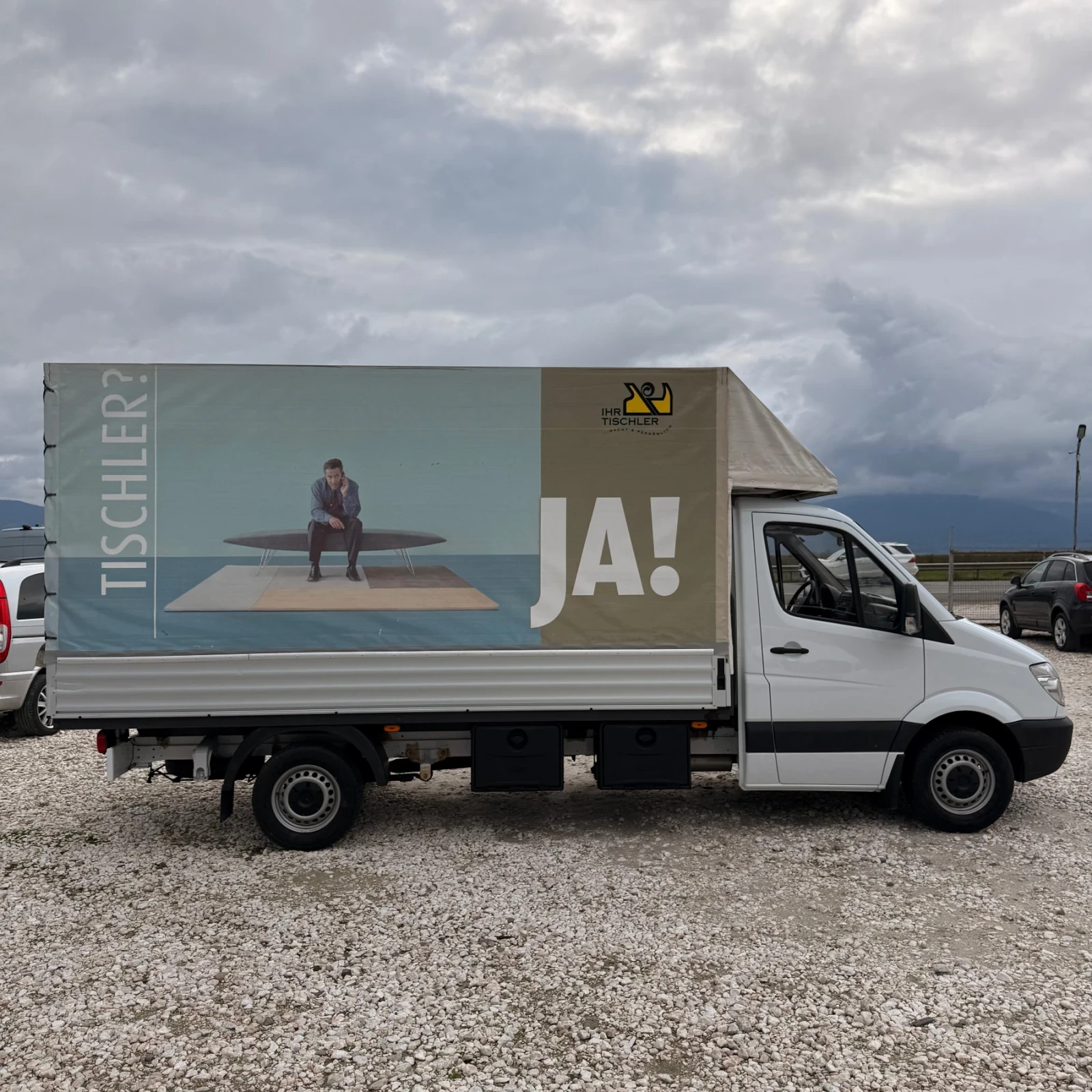 Mercedes-Benz Sprinter 313 128хл.км-Климатроник-Брезент-Нов Внос - изображение 6