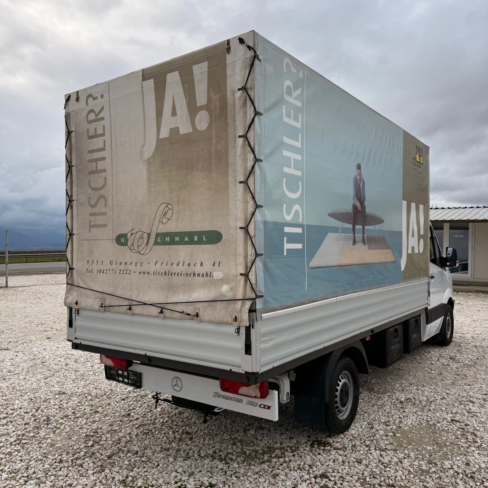 Mercedes-Benz Sprinter 313 128хл.км-Климатроник-Брезент-Нов Внос - изображение 7