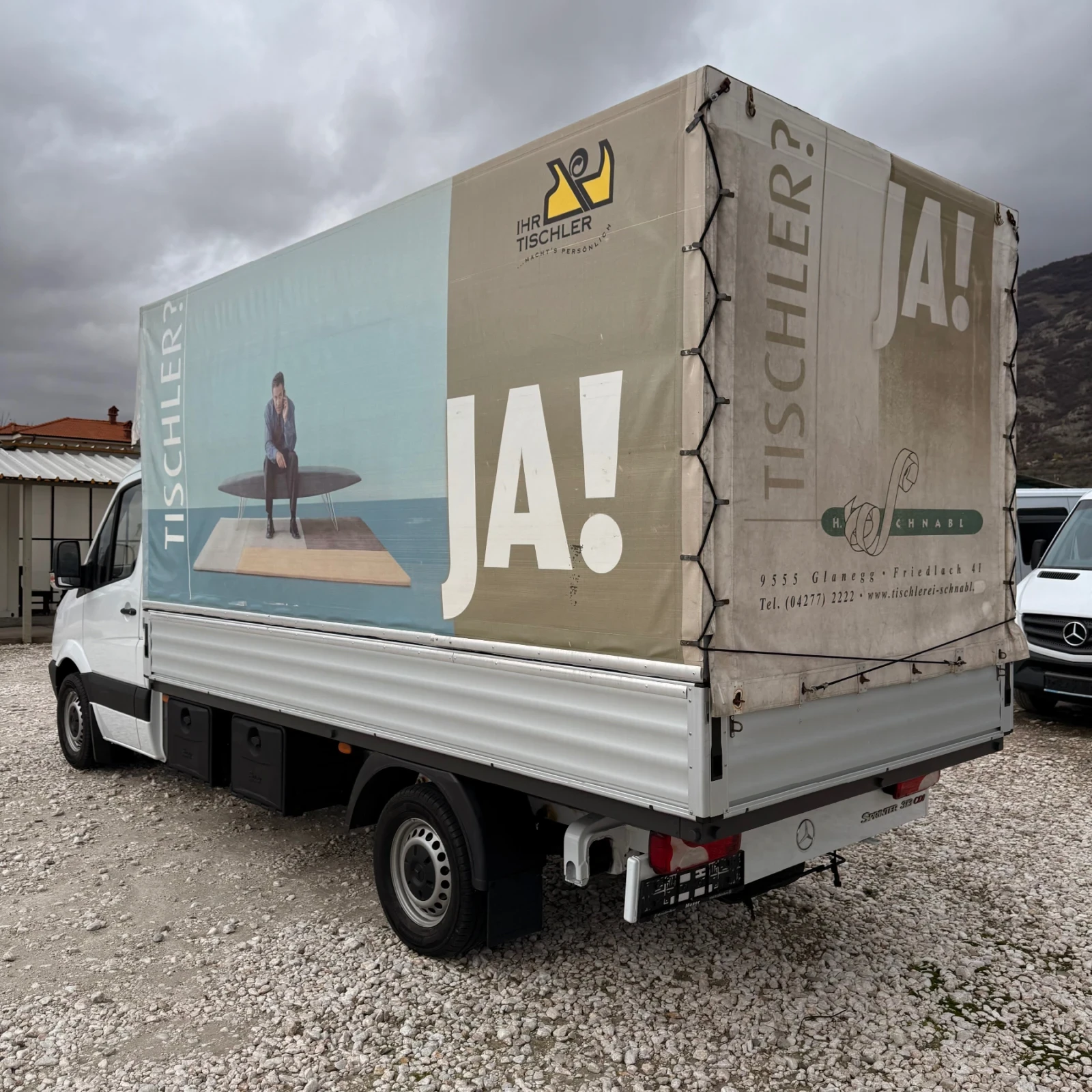 Mercedes-Benz Sprinter 313 128хл.км-Климатроник-Брезент-Нов Внос - изображение 5