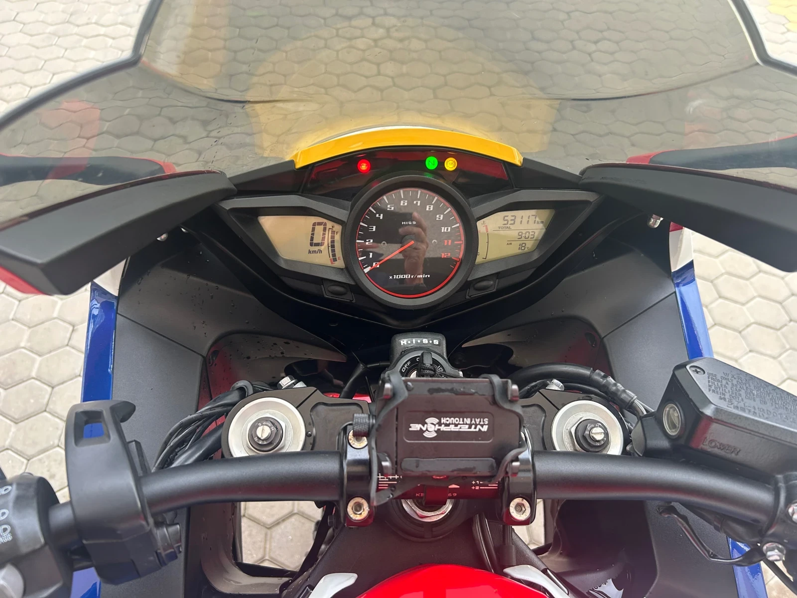 Honda Vfr 1200F DCT, снимка 7 - Мотоциклети и мототехника - 56561034
