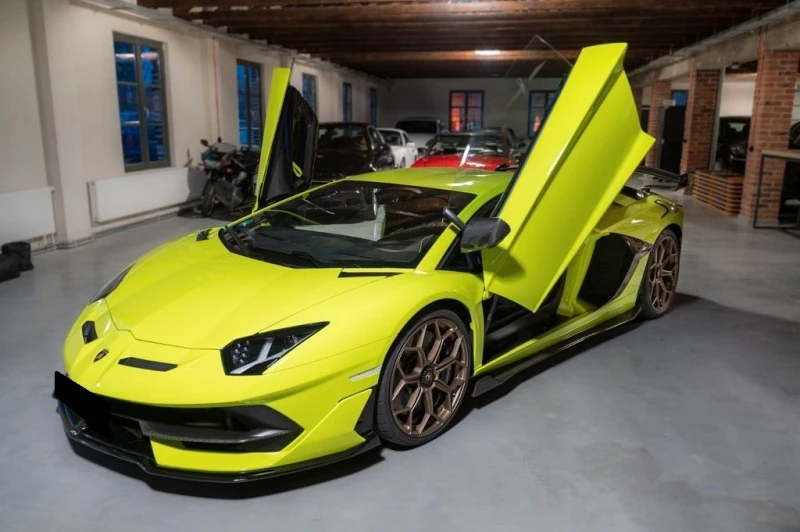 Lamborghini Aventador SVJ/ CERAMIC/ CARBON/ ADPERSONAM/, снимка 4 - Автомобили и джипове - 44990385