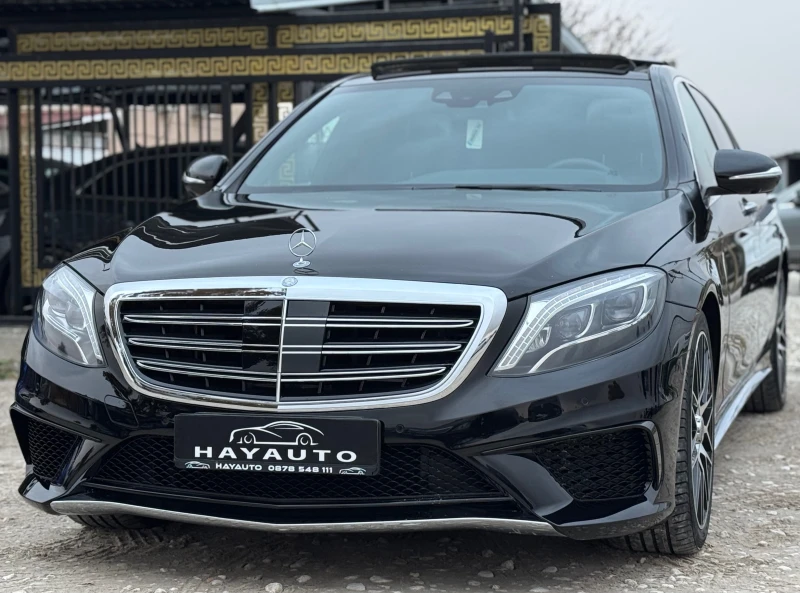 Mercedes-Benz S 350 d= Long= 9G-tronic= 63 AMG= Distronic= 360* Camera, снимка 1 - Автомобили и джипове - 47959224