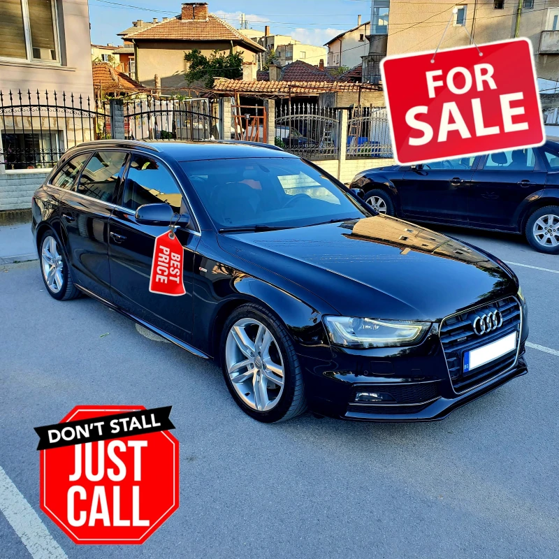 Audi A4 S-line Quattro 2.0TDI-177Hp Euro5b Service history - 23000 лв. / 11759.71 € - 41864598 1