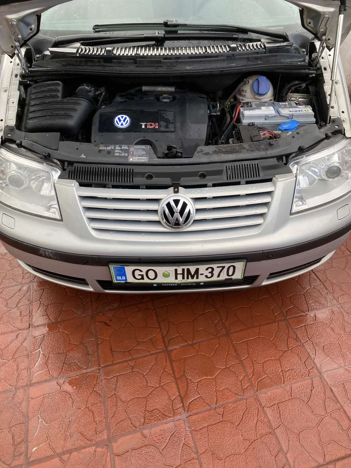 VW Sharan 1.9TDI 4X4 116кс, снимка 12 - Автомобили и джипове - 54489243