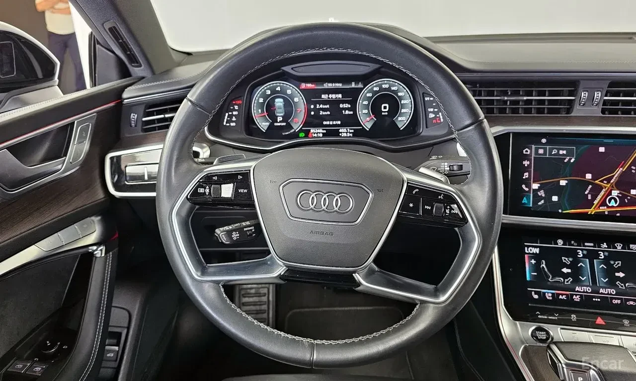 Audi A7 55TFSI* MATRIX* S* LINE* ОБДУХВАНЕ* ДИСТРОНИК* , снимка 8 - Автомобили и джипове - 56186027