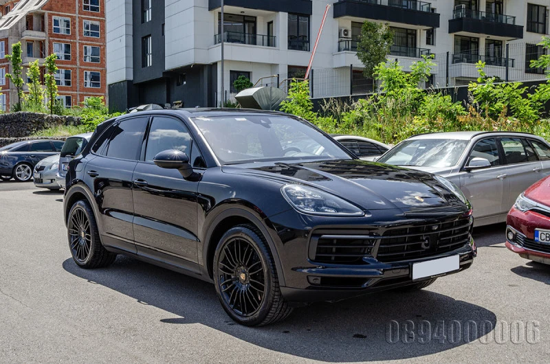 Porsche Cayenne S EXCLUSIVE BLACK PACKET PANORAMA ОБДУХВАНЕ, снимка 1 - Автомобили и джипове - 46060036