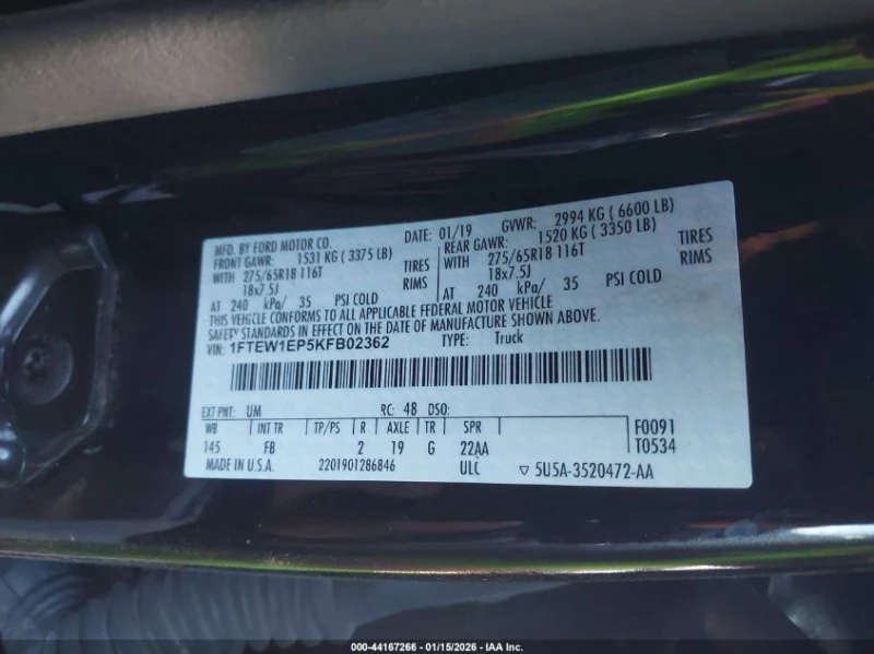 Ford F150 2.7l F-150 Xlt, снимка 9 - Автомобили и джипове - 53587107