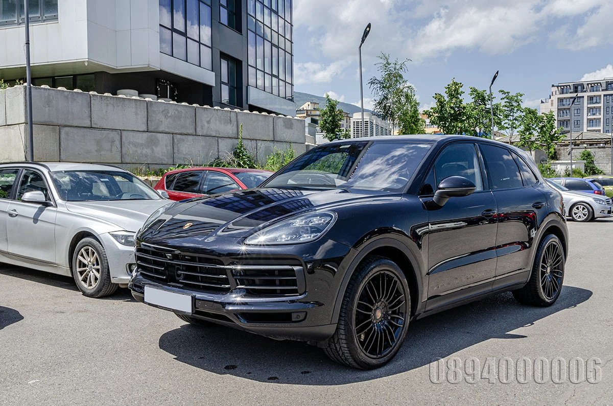 Porsche Cayenne S EXCLUSIVE BLACK PACKET PANORAMA ОБДУХВАНЕ - изображение 3