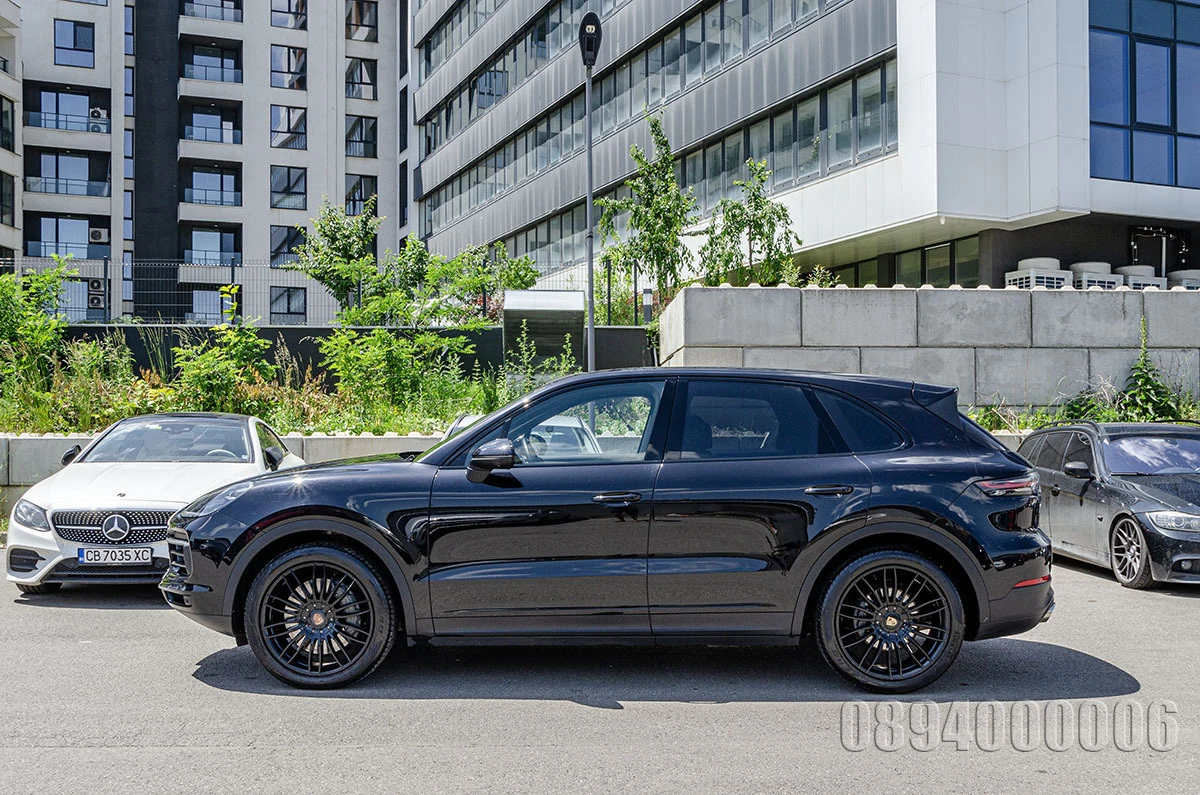 Porsche Cayenne S EXCLUSIVE BLACK PACKET PANORAMA ОБДУХВАНЕ - изображение 4