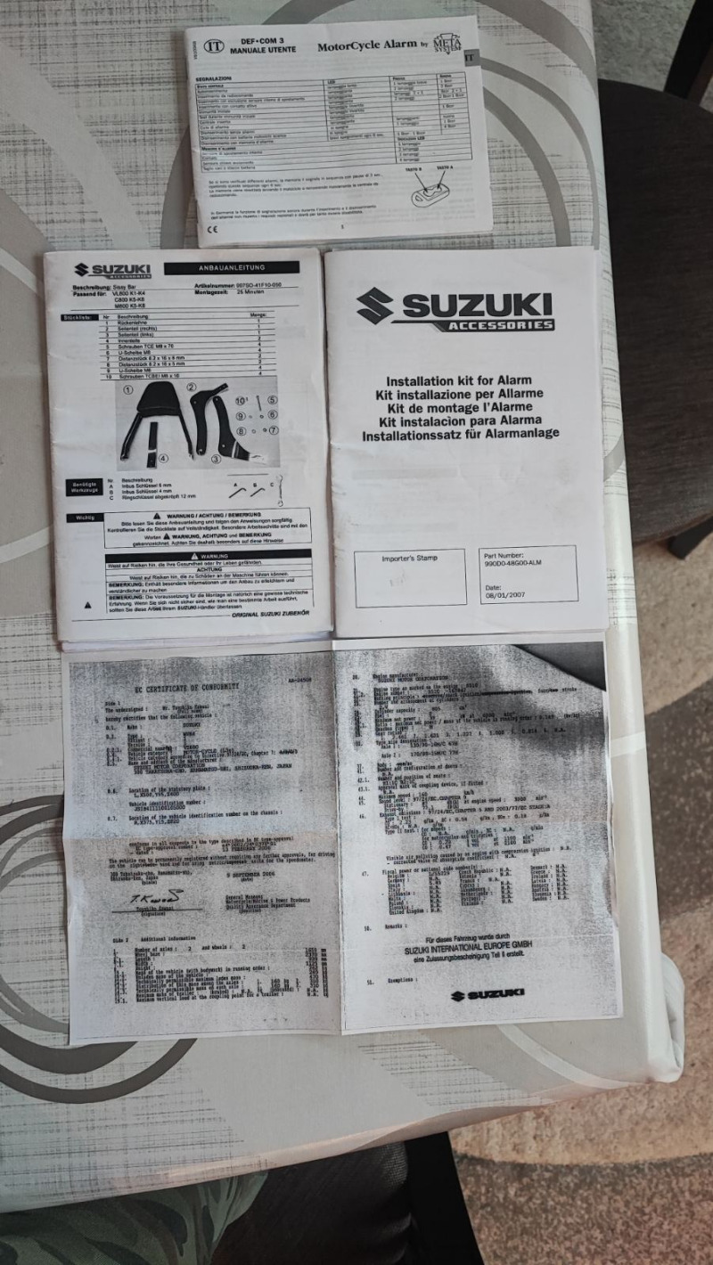 Suzuki Intruder, снимка 8 - Мотоциклети и мототехника - 44444411