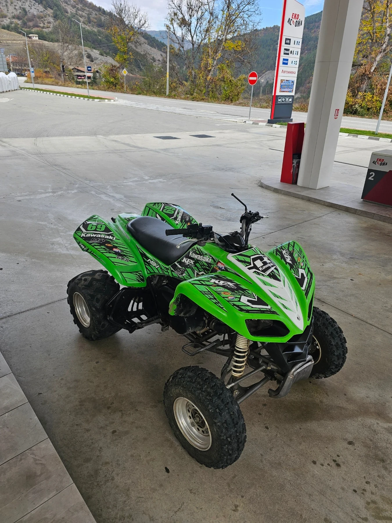 Kawasaki Kfx, снимка 13 - Мотоциклети и мототехника - 56686306