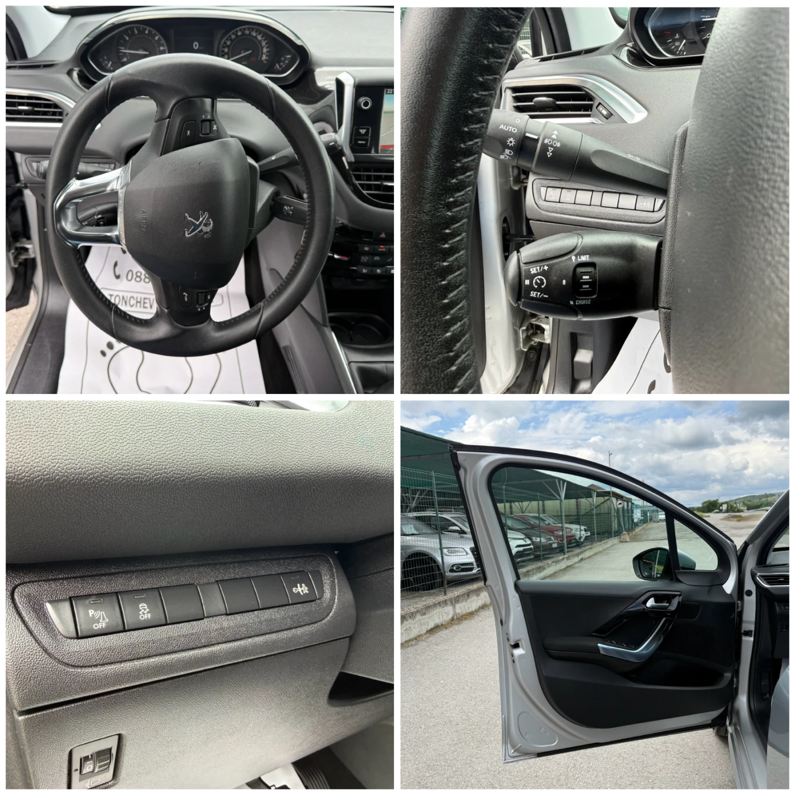 Peugeot 208 1.2i-66.000km-ORIGINAL-FULL-NAVI-LED-PARKTRONIK, снимка 15 - Автомобили и джипове - 54652281