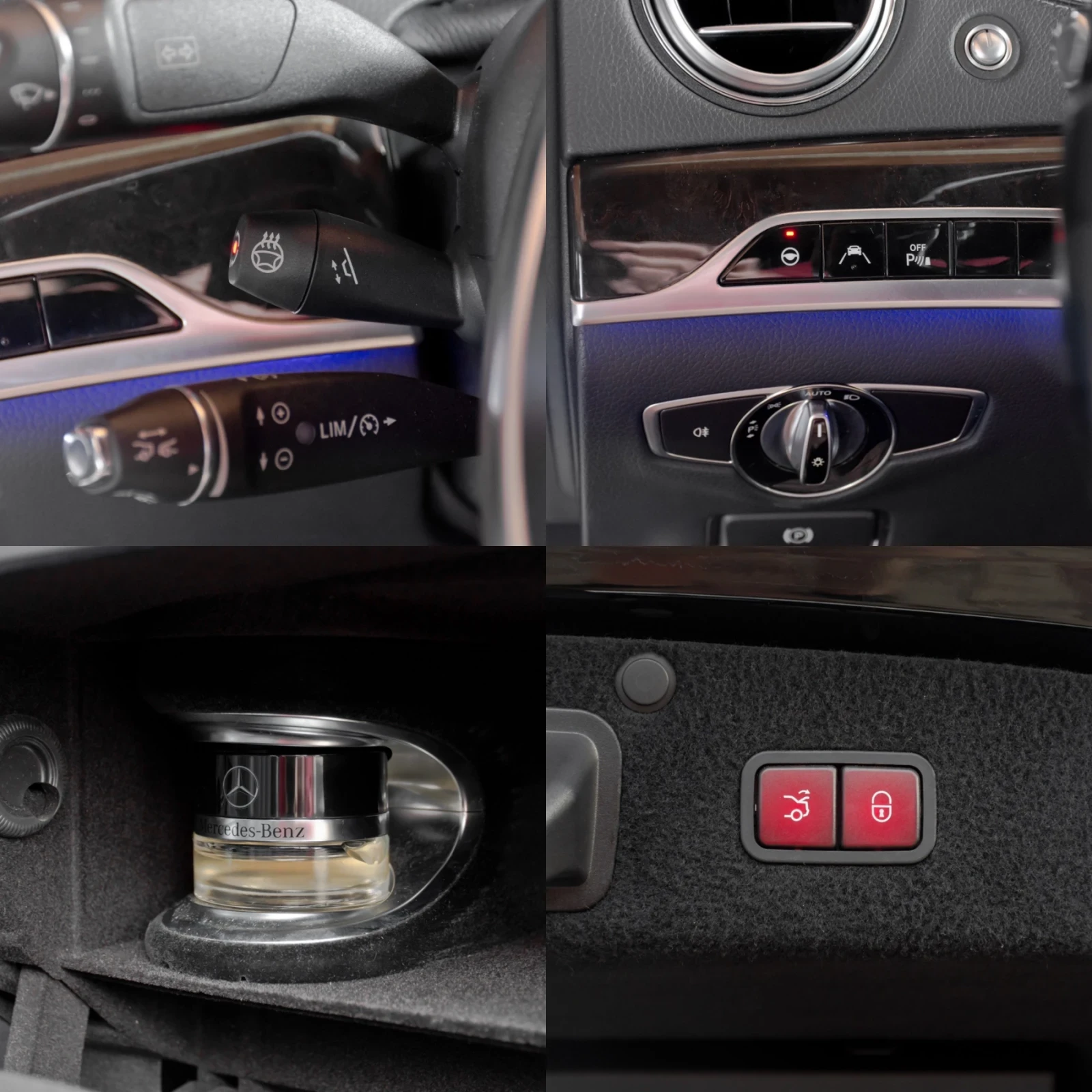 Mercedes-Benz S 500 BRABUS/7G/HUD/PANO/20, снимка 14 - Автомобили и джипове - 55989816