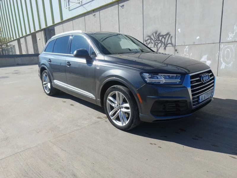 Audi Q7 3.0 TFSI TECHNIK SLINE дигитал/масажи, снимка 1 - Автомобили и джипове - 47677579