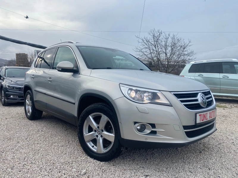 VW Tiguan 2.0TDi, 4Motion, АВТОМАТИК, КАМЕРА, ПОДГР, КОЖА, П, снимка 3 - Автомобили и джипове - 47750601
