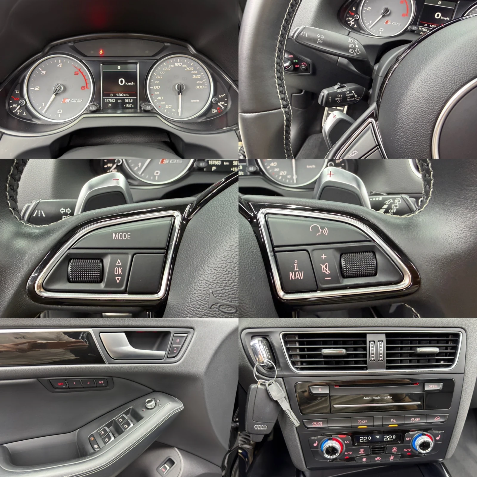 Audi SQ5 3.0BiTDi/Камера/Дистроник/Панорама/Печка/FULL, снимка 13 - Автомобили и джипове - 53839775