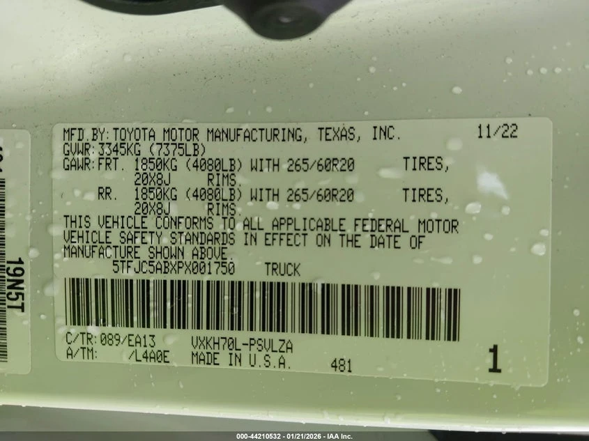 Toyota Tundra * Hybrid Limited* , снимка 9 - Автомобили и джипове - 54200901