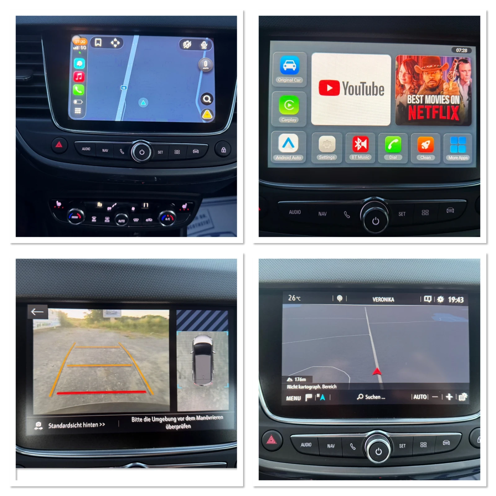 Opel Crossland X INOVATION / АВТОМАТИК / ЕВРО6 / WAZE / YOUTUBE , снимка 15 - Автомобили и джипове - 54840285