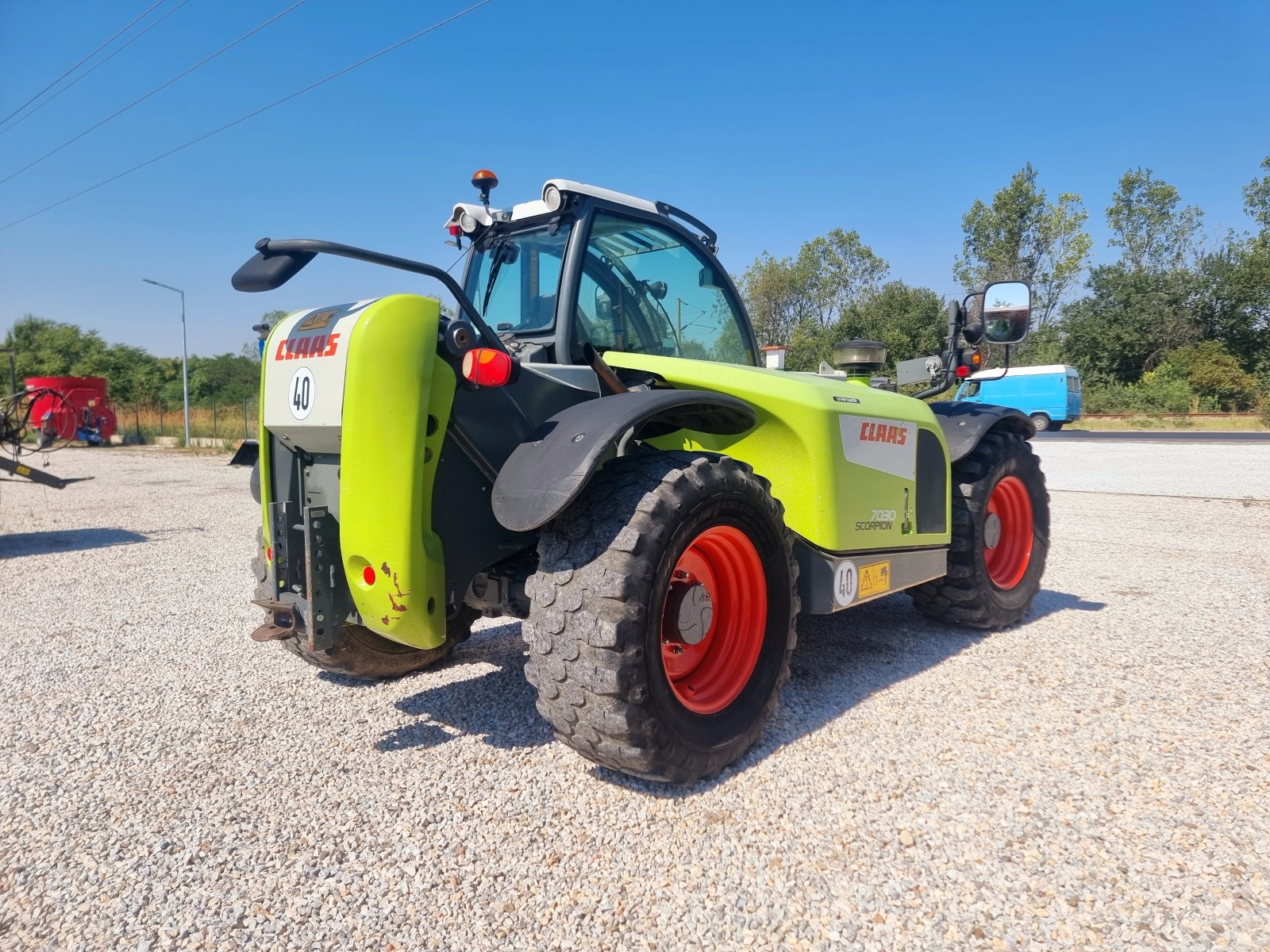 Телескопичен товарач Claas 7030 SCORPION+ КОФА - изображение 8