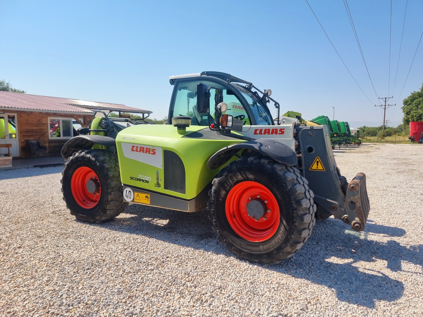 Телескопичен товарач Claas 7030 SCORPION+ КОФА - изображение 7