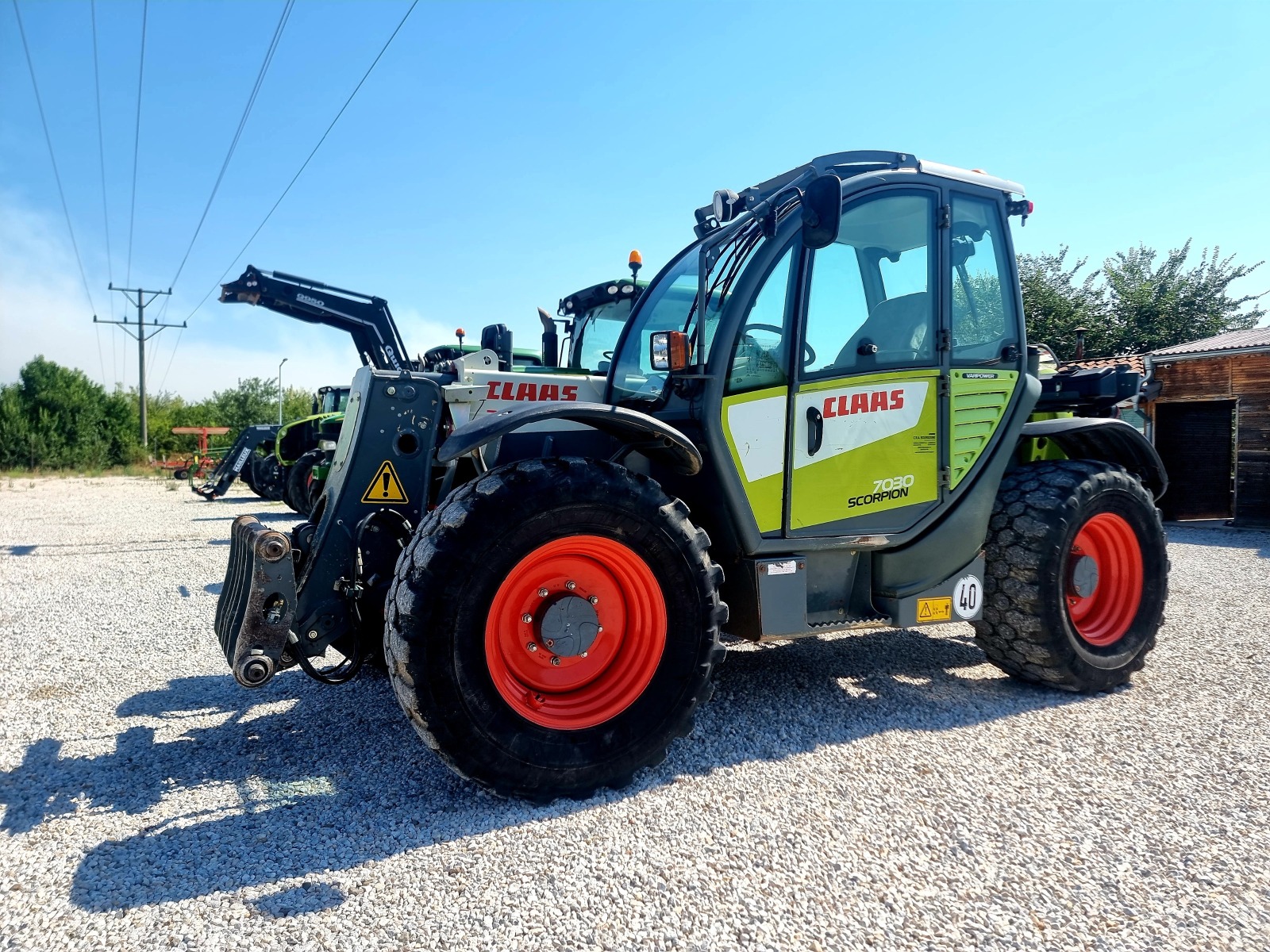 Телескопичен товарач Claas 7030 SCORPION+ КОФА - изображение 2