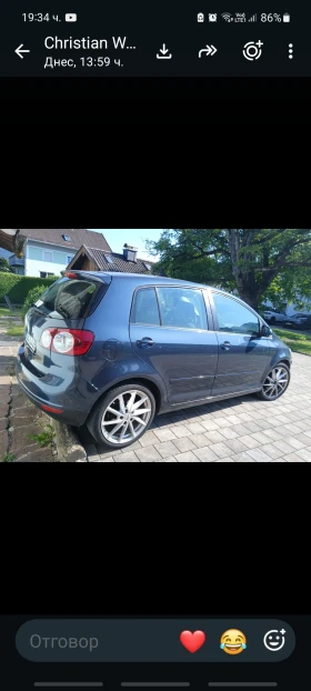 VW Golf Plus 1.6 бензин, климатроник , снимка 3