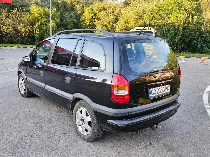 Opel Zafira 1.8 GAZ/KLIMA/7mesta, снимка 5 - Автомобили и джипове - 47279699