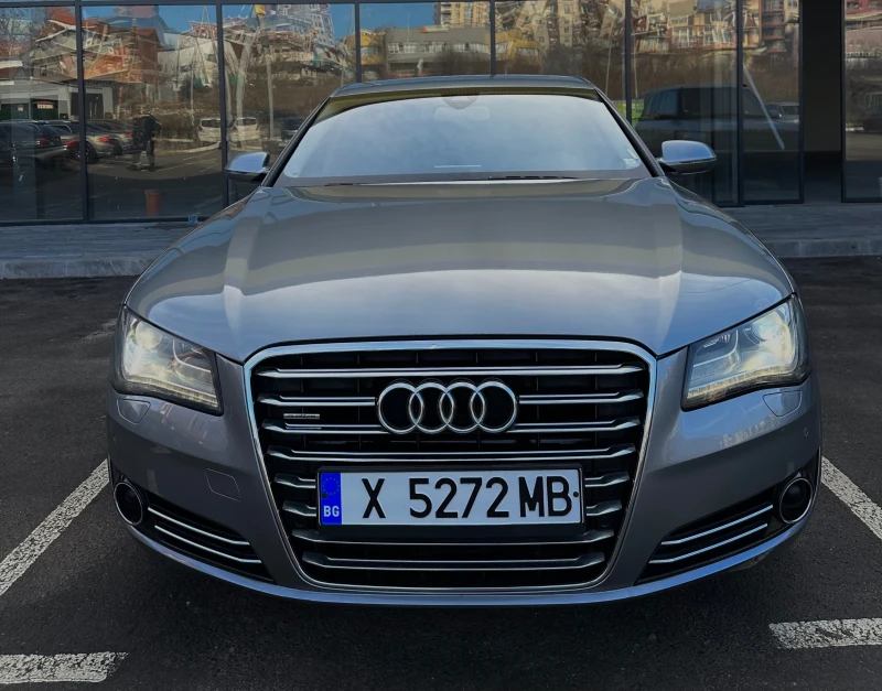 Audi A8 4.2TDI/LONG/ДИСТРОНИК/МАСАЖ/ОБДУХВАНЕ/, снимка 3 - Автомобили и джипове - 48606301