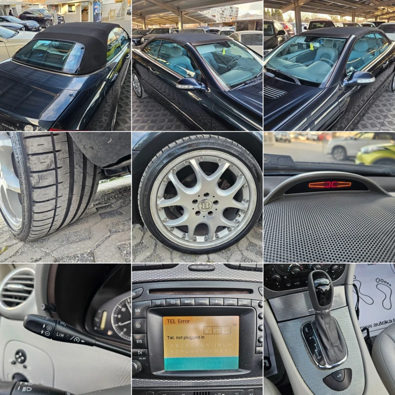 Mercedes-Benz CLK 200 KOMPRESSOR= CABRIO= АВТОМАТ= 151.000км, снимка 14 - Автомобили и джипове - 49405411