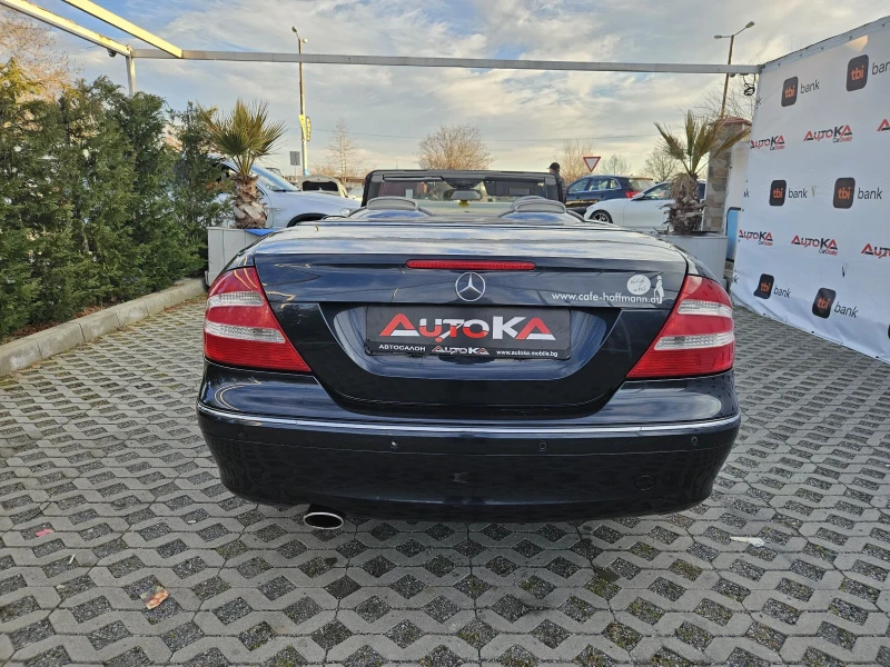 Mercedes-Benz CLK 200 KOMPRESSOR= CABRIO= АВТОМАТ= 151.000км, снимка 4 - Автомобили и джипове - 49405411