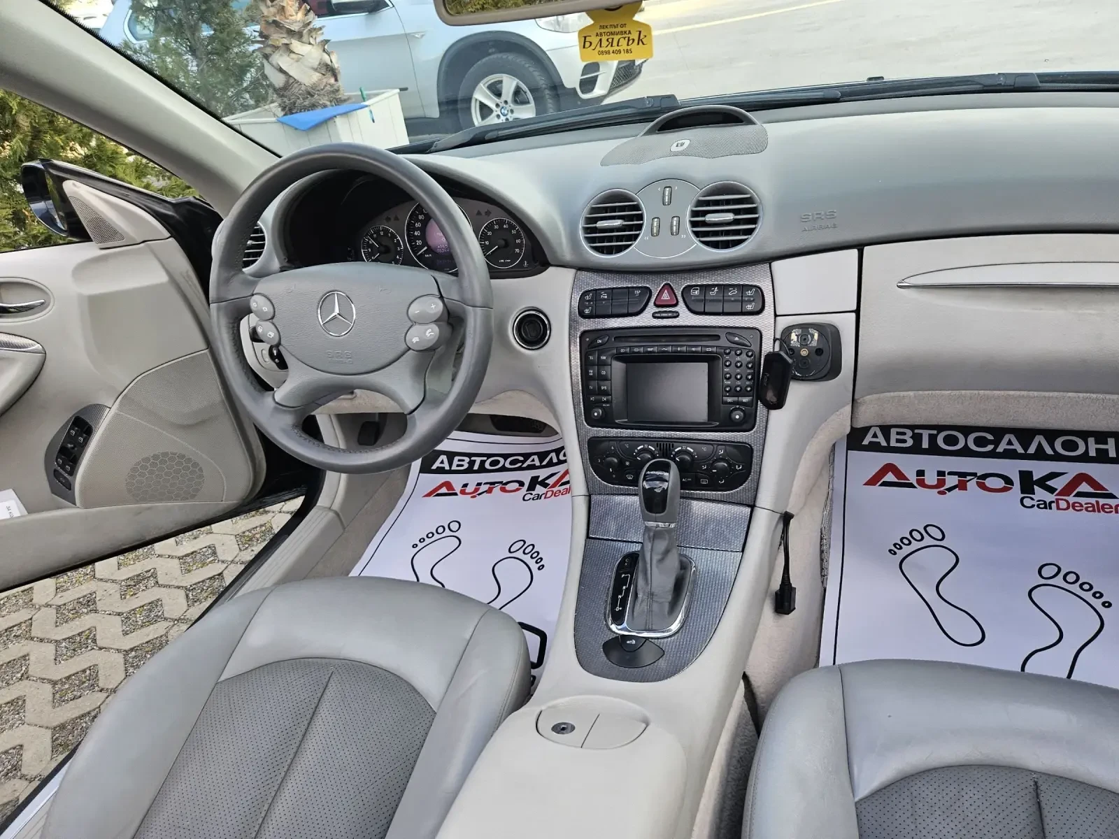 Mercedes-Benz CLK 200 KOMPRESSOR= CABRIO= = 151.000 | Mobile.bg   12