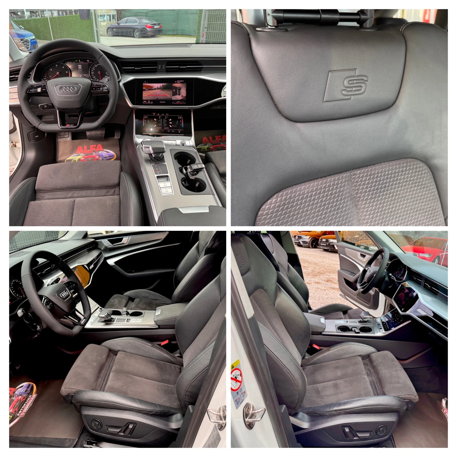 Audi A6 RS6/3.0d/MATRIX/360+ 3D+ ���������+ �����/����/// | Mobile.bg � ����������� 11