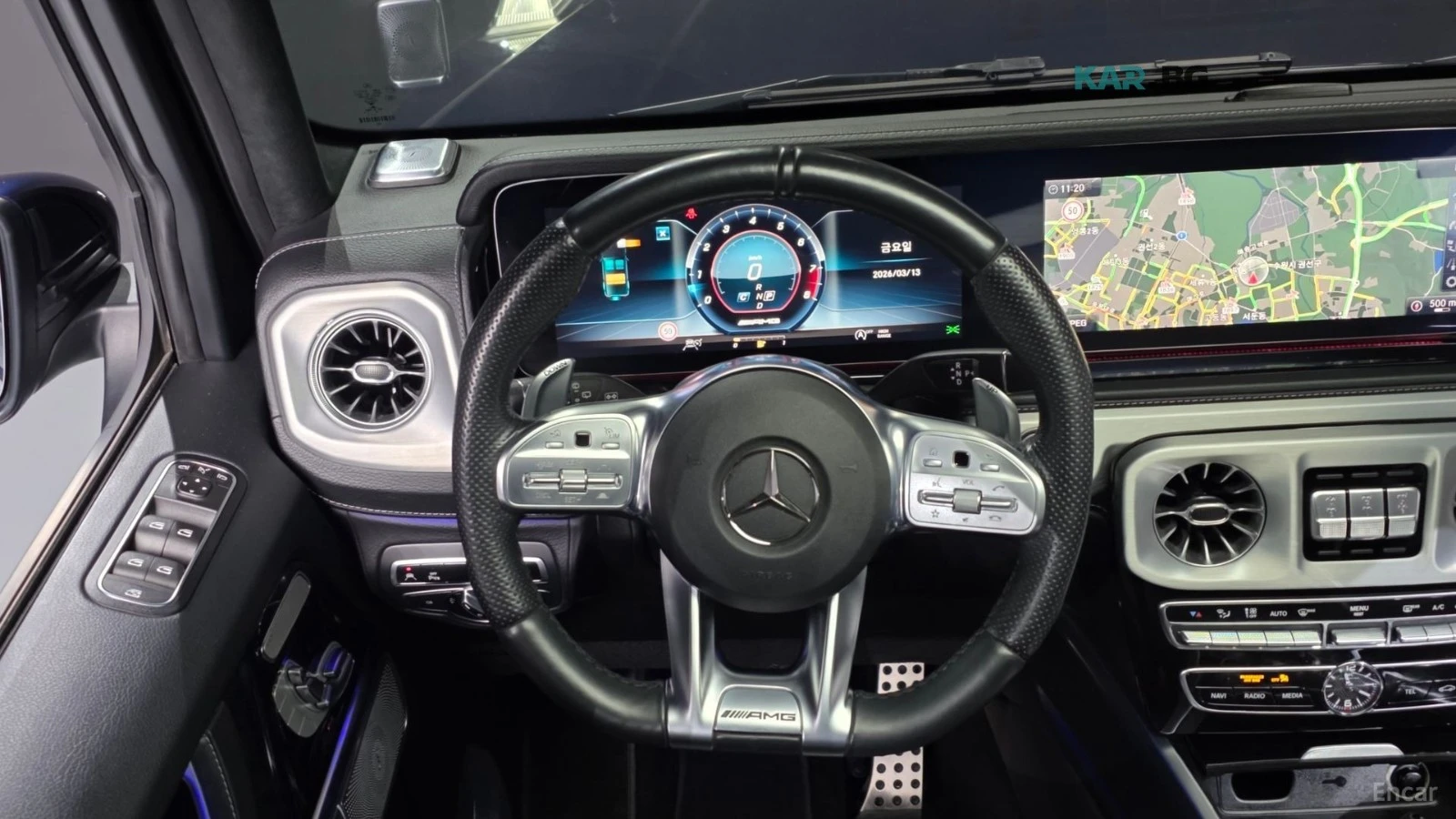 Mercedes-Benz G 63 AMG BURMESTER| 360| DISTRONIC| , снимка 13 - Автомобили и джипове - 56071619