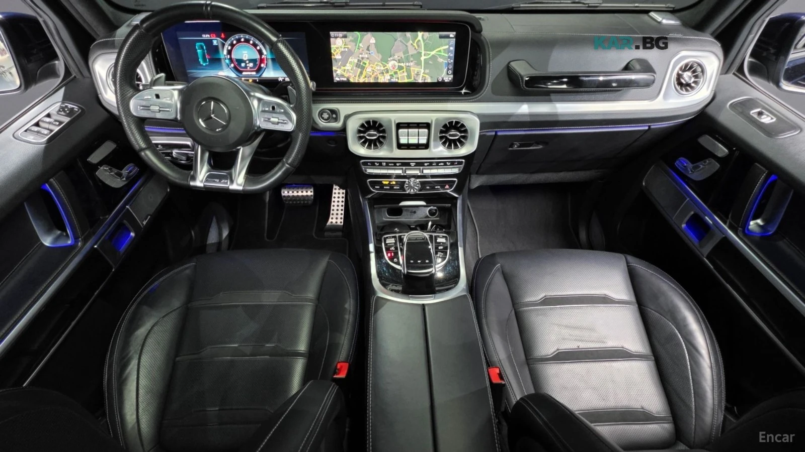 Mercedes-Benz G 63 AMG BURMESTER| 360| DISTRONIC| , снимка 7 - Автомобили и джипове - 56071619