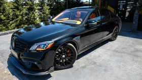 Mercedes-Benz S 63 AMG BRABUS 900 LONG 3XTV ПАНОРАМА ЛИЗИНГ 100% - 1111 лв. - 35880631 5