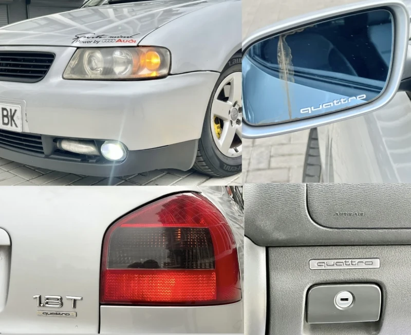 Audi A3 1.8T/Quattro/300+ , снимка 15 - Автомобили и джипове - 52894147