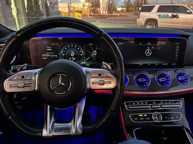 Mercedes-Benz CLS 53 AMG 4MATIC* BURMESTER* 360 CAM* DISTRONIC* ПАНОРАМА* , снимка 11 - Автомобили и джипове - 55965206