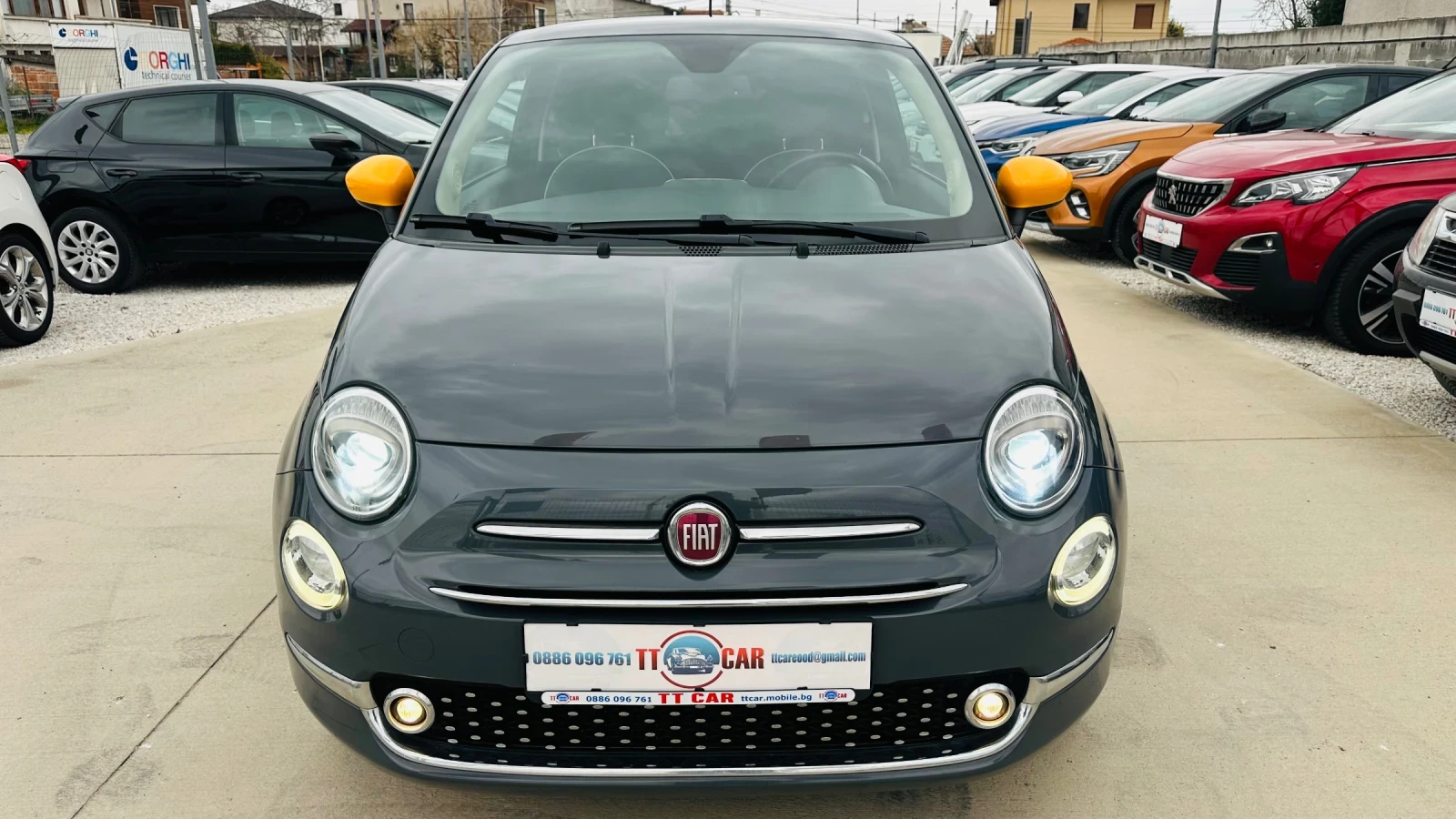 Fiat 500 1.2i EURO 6B Отлично състояние! , снимка 2 - Автомобили и джипове - 53918294