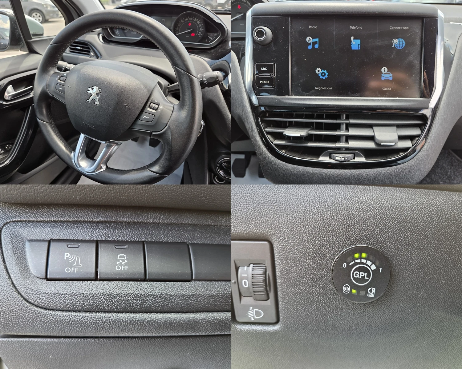 Peugeot 208 1.2 GPL, снимка 12 - Автомобили и джипове - 54878484