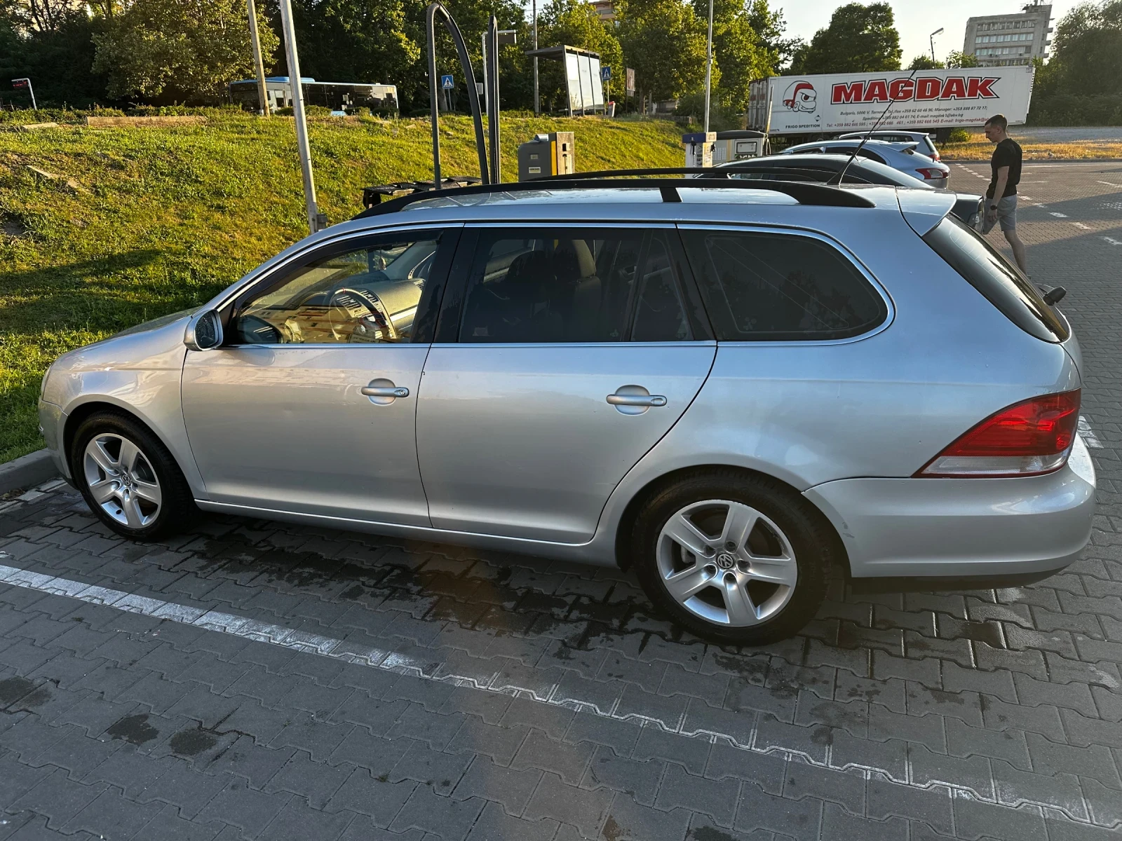 VW Golf Variant Ръчно направен волан 