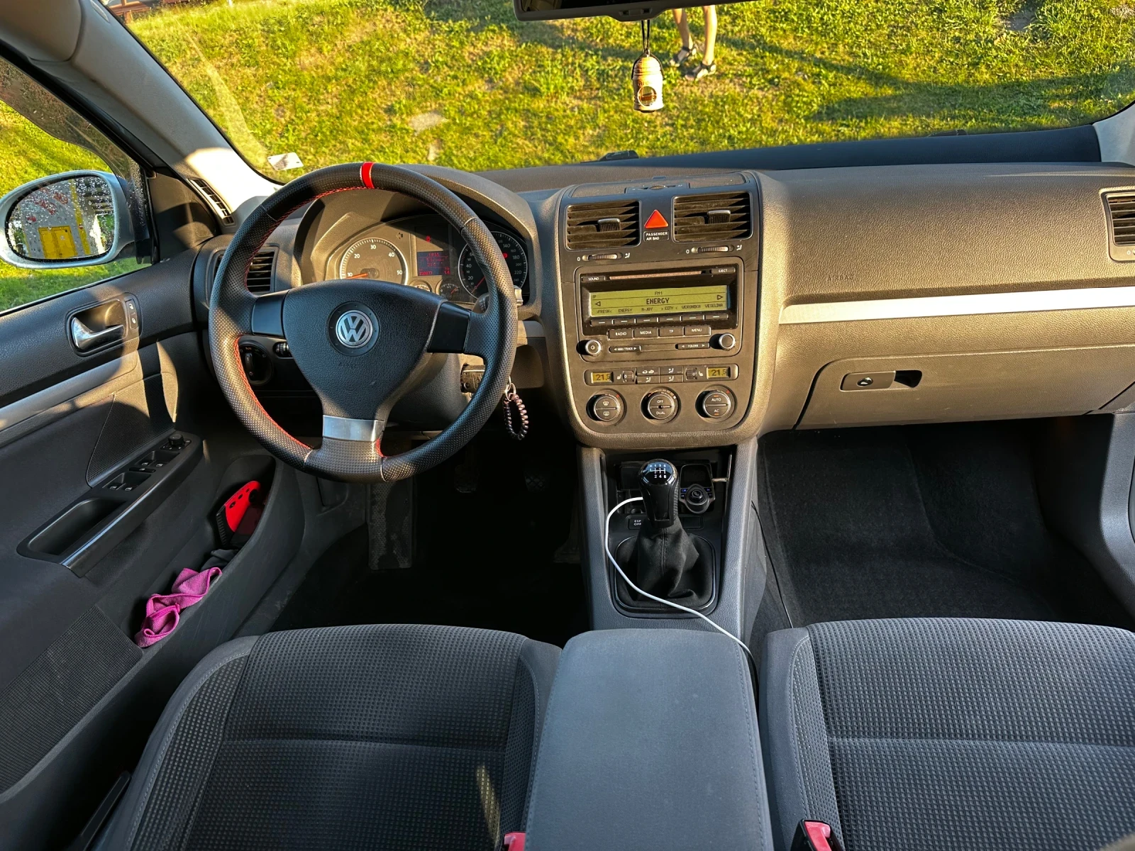 VW Golf Variant Ръчно направен волан , снимка 8 - Автомобили и джипове - 55239111