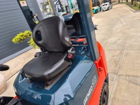 Мотокар Toyota ИЗРАВНИТЕЛ  / ГАЗ + БЕНЗИН / КАТО НОВ !, снимка 11